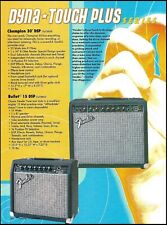 Amplificador anuncio Fender Dyna-Touch Plus Champion Bullet Stage Deluxe serie DSP segunda mano  Embacar hacia Argentina