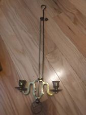 brass candle holder lamp for sale  Elberfeld