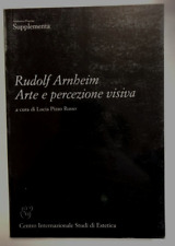 Rudolf arnheim. arte usato  Fiesole