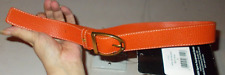 Hkm leather belt for sale  WALLINGTON