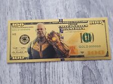 Marvel thanos gold for sale  GOSPORT