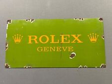 Rolex dealer enamel for sale  HALESOWEN