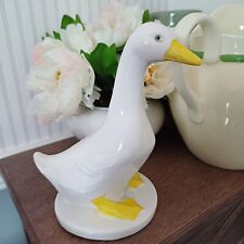 Pottery white duck for sale  SWINDON