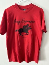 Camiseta Vintage Anos 80 Pony Express Idaho Falls Tela Grande Estrelas Minuto Masculina Cavalo comprar usado  Enviando para Brazil