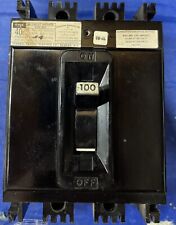 Used, FEDERAL PACIFIC FPE NEF NEF433100 3 Pole 100 Amp 480V Circuit Breaker USED for sale  Shipping to South Africa