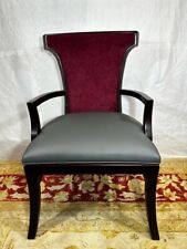 Cadeira de braço Kellex 38”alta x 24”largura x 25” vermelho profundo, cinza e marrom comprar usado  Enviando para Brazil