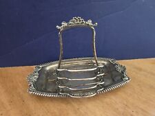 Silver plated toast for sale  Castroville