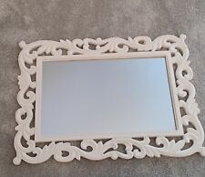 Wall mirror white for sale  NORWICH