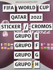 PANINI FIFA WORLD CUP QATAR 2022 CROMOS GRUPO E / GRUPO F / GRUPO G / GRUPO H segunda mano  Madrid