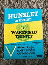Hunslet wakefield rugby for sale  YORK