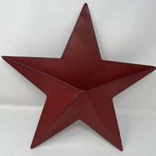 Red metal star for sale  Carmel