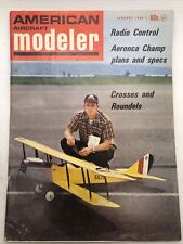 Revista vintage American Aircraft Modeler R/C Hobbyist enero 1968 segunda mano  Embacar hacia Mexico
