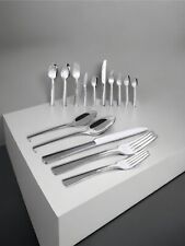 65 Piece Silverware Flatware Cutlery Set, Stainless Steel, used for sale  Shipping to South Africa