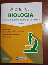 Alphatest biologia per usato  Torre Di Ruggiero