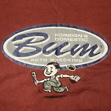 Camiseta vintage Bum Equipment naufragio automático XL marrón angustiado, usado segunda mano  Embacar hacia Argentina
