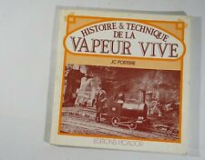 Histoire technique vapeur d'occasion  Saint-Pourçain-sur-Sioule