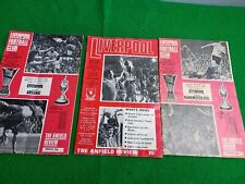 Liverpool football programmes for sale  LEIGH