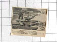 1924 Triangular Concrete Slab Groynes Constructed At Lowestoft for sale  Shipping to South Africa