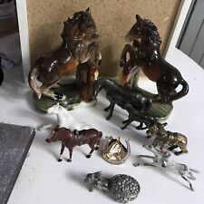 Horse figurines ornaments for sale  GLOSSOP