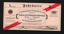 Fahrkarte 1997 bebra gebraucht kaufen  Leipzig