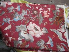 Floral upholstery drapery for sale  Gardner