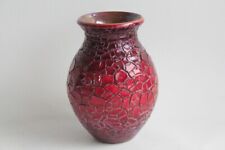 Vase craquelé rouge d'occasion  Seyssel
