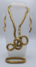 Bendy snake necklace for sale  LONDON