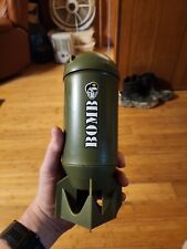 Used, BATTLE SHAKER BOMB  20 OZ. VGUC Bomb Shaped Fitness Drink Shaker for sale  Shipping to South Africa
