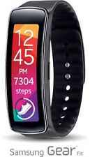 Usado, Smartwatch Samsung SM-R350 preto Galaxy Gear Fit rastreador de atividade com monitor de RH comprar usado  Enviando para Brazil