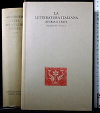 Letteratura italiana storia usato  Ariccia