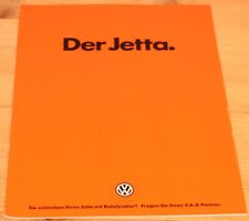 Prospekt jetta 1985 gebraucht kaufen  Gudensberg