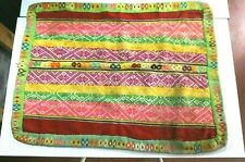 Paño de mesa peruano tejido a mano aguayo - textil andino de montaña segunda mano  Embacar hacia Mexico