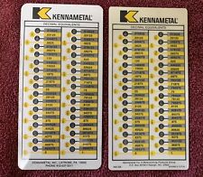 Vintage kennametal decimal for sale  Mcpherson