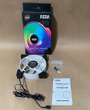 Ventilador de gabinete AZZA Hurricane II 120mm digital RGB LED iluminação 4 pinos PWM refrigeração PC comprar usado  Enviando para Brazil