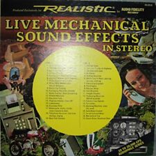 Efeitos sonoros mecânicos ao vivo em vinil estéreo 1971 50-2016 12"" comprar usado  Enviando para Brazil
