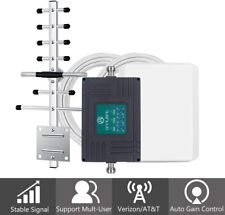 Kit repetidor doméstico banda amplificador de sinal de celular 4G 5G LTE 700/850MHz 13/12/17/5 comprar usado  Enviando para Brazil