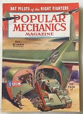 Popular Mechanics Magazine - Diciembre 1944 - Planeador portador de tanques de la portada de la Segunda Guerra Mundial, usado segunda mano  Embacar hacia Argentina