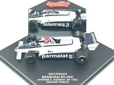 Carro Nelson Piquet 1981 San Marino GP vencedor escala 1:43 Quartzo Brabham BT49C F1 comprar usado  Enviando para Brazil