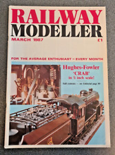Railway Modeller Magazine March 1987 vintage back issue segunda mano  Embacar hacia Mexico