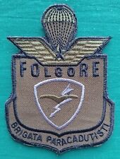 Paracadutisti patch fregio usato  Italia