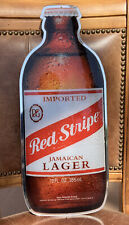 Red Stripe Jamaican Lager Acrylic Beer Sign Bar Mancave 9”x22” for sale  Shipping to South Africa