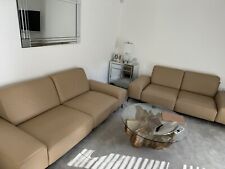 Italian leather sofa for sale  WARMINSTER