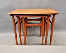 Danish nesting tables for sale  WAKEFIELD