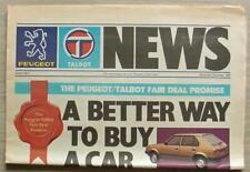 Peugeot talbot news for sale  LEICESTER