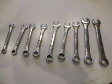 SET OF 9 DROP FORGED METRIC COMBINATION SPANNERS 7 8 10 11 12 13 14 15 & 17MM for sale  Shipping to South Africa