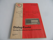 original DDR DMV Baupläne Klaus Schlenzig Dialog Kombi Radio comprar usado  Enviando para Brazil