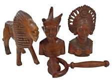 Wooden oriental sculptures for sale  RUGBY