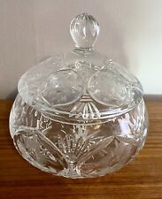 Elegant etched crystal for sale  Quincy