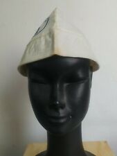Aliyat Hano'ar Vintage Israel Authentic Cotton Kova Tembel white old hat 60s 70s for sale  Shipping to South Africa