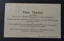 Business card yves d'occasion  Expédié en Belgium